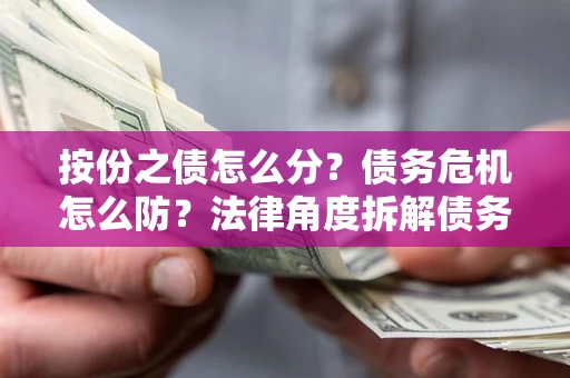 北京按份之债怎么分？债务危机怎么防？法律角度拆解债务分配与风险自保指南