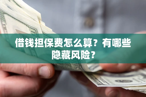 北京借钱担保费怎么算？有哪些隐藏风险？