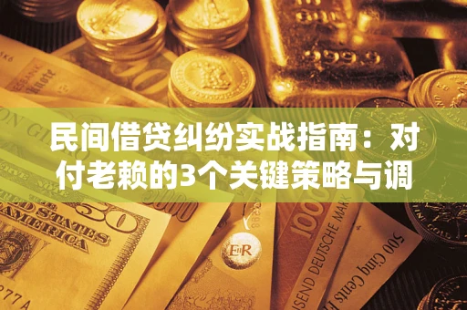北京民间借贷纠纷实战指南：对付老赖的3个关键策略与调解盲区解析