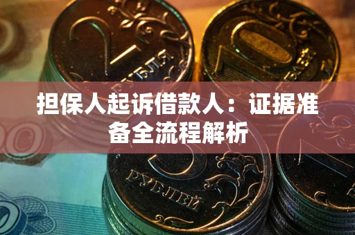 北京担保人起诉借款人：证据准备全流程解析