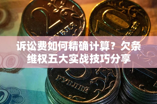 北京诉讼费如何精确计算？欠条维权五大实战技巧分享