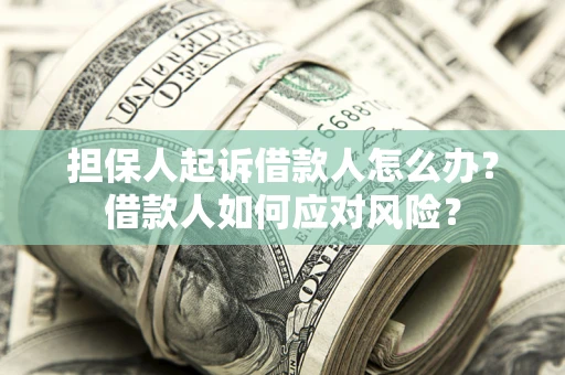 北京担保人起诉借款人怎么办？借款人如何应对风险？