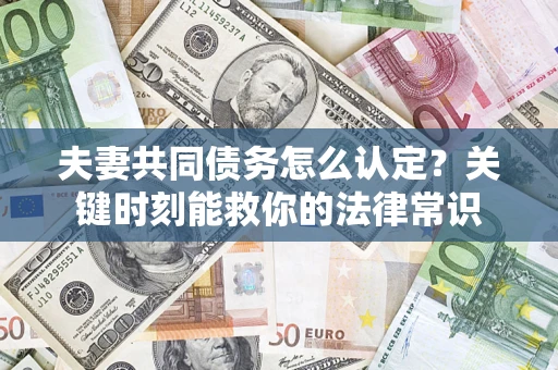 北京夫妻共同债务怎么认定？关键时刻能救你的法律常识