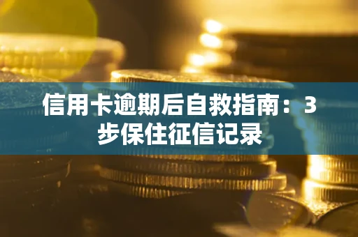 北京信用卡逾期后自救指南：3步保住征信记录